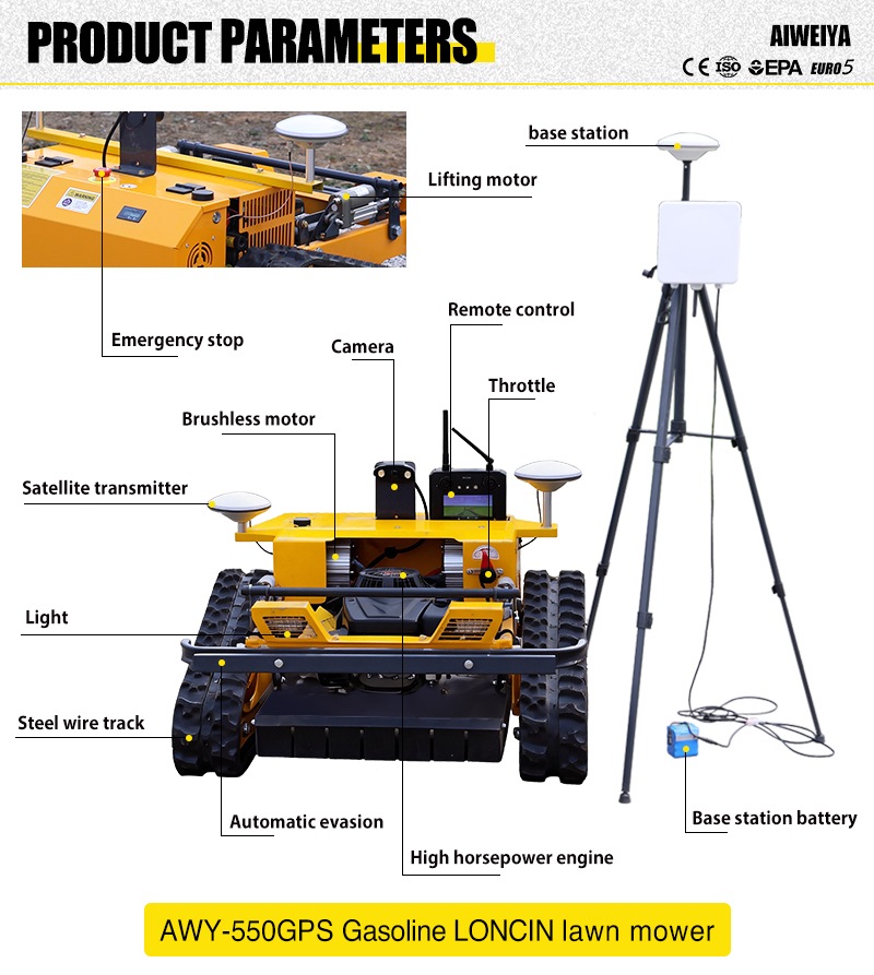 Tondeuse à gazon télécommandée pour verger AWY-550GPS.jpg