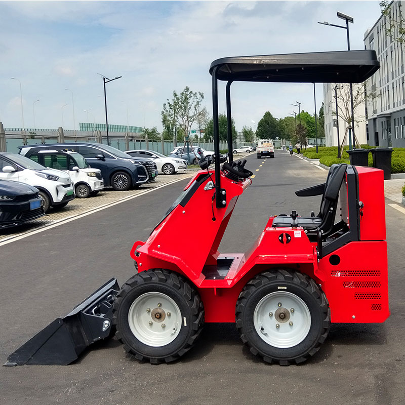 Budowlana mini ładowarka kołowa