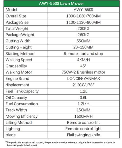 Kosiarka do trawyAWY-550S.jpg