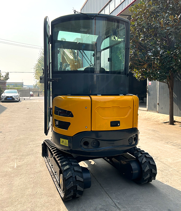 Minigraafmachine van 2 ton