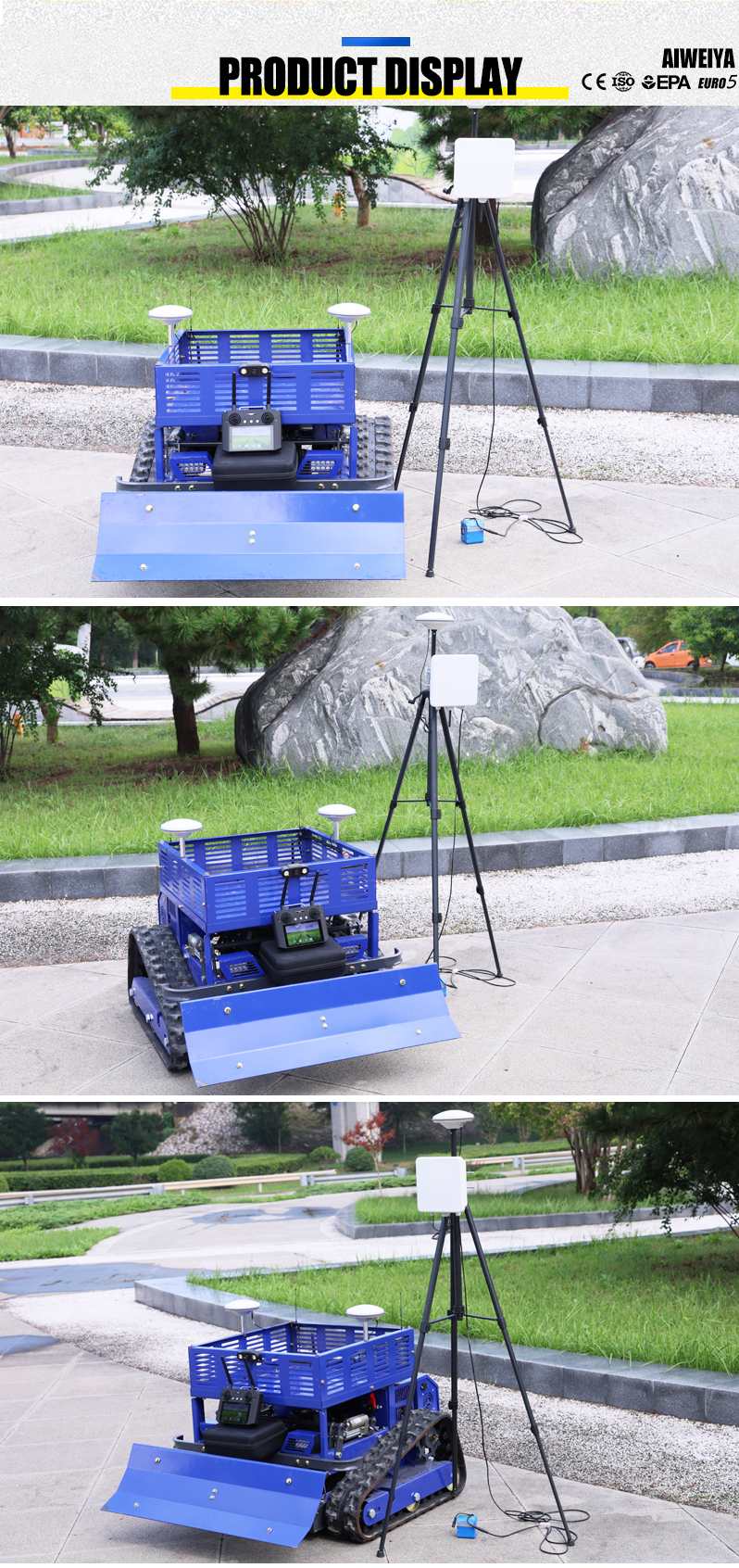 Tosaerba multifunzionale con aratro e rastrelliera portaoggetti.jpg