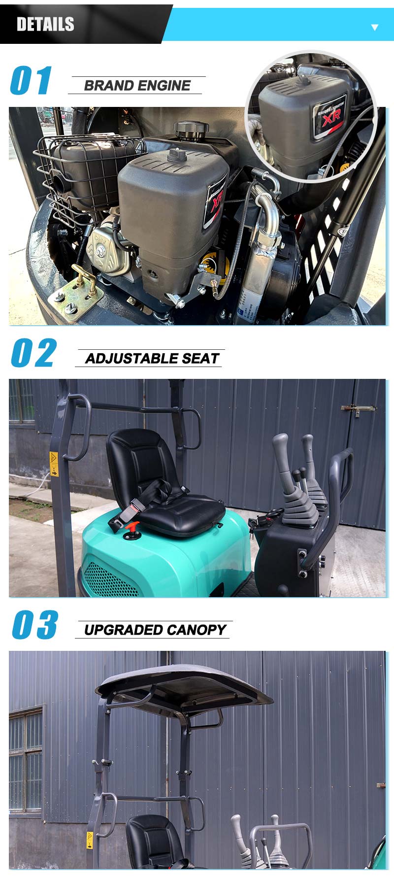 Excavadora de 1,2 toneladas AWY12