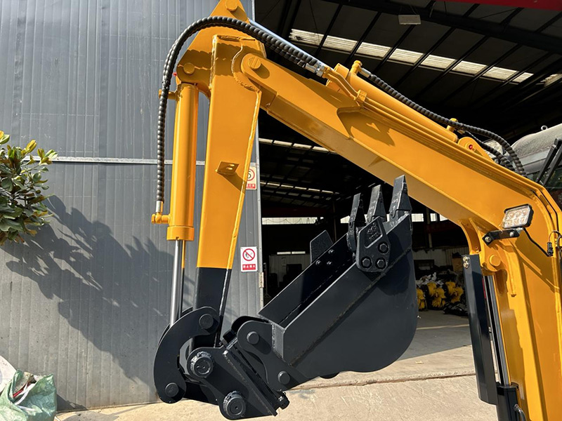 Mini hydraulische rupsgraafmachine van 2,5 ton