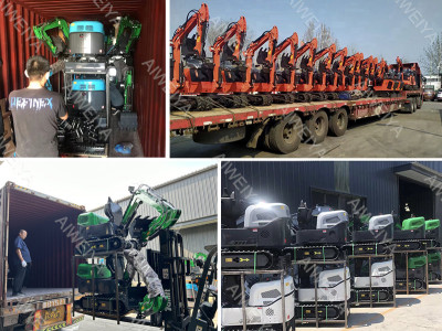 Szybka wysyłka minikoparki do Niemiec