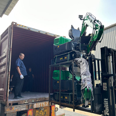 Mini Excavator Packing and Shipping