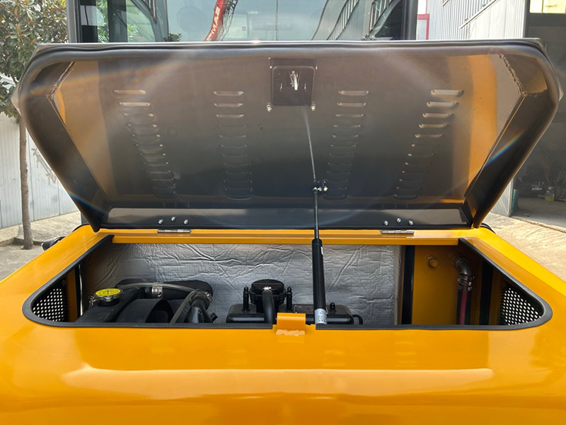 Mini hydraulische rupsgraafmachine van 2,5 ton