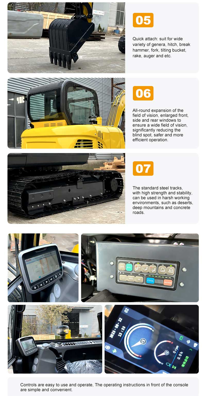 Koparka 6,5 ​​tony