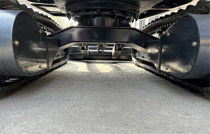 Mini hydraulische rupsgraafmachine van 2,5 ton