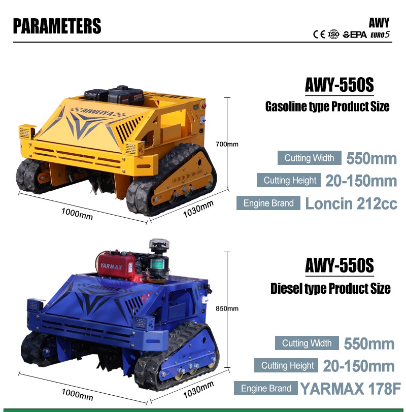 Удаленная сельскохозяйственная цеповая косилка AWY-500S.jpg Удаленная сельскохозяйственная цеповая косилка AWY-500S.jpg