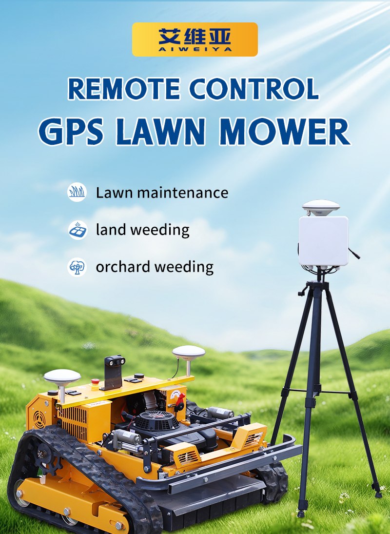 Nagykereskedelmi GPS-szel felszerelt mini mezőgazdasági fűnyíró.jpg