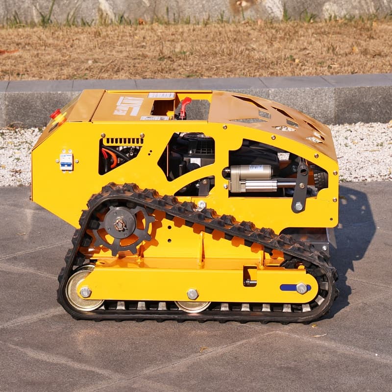 Op afstand bediende grasmaaiers voor de landbouw, gefabriceerd in China.