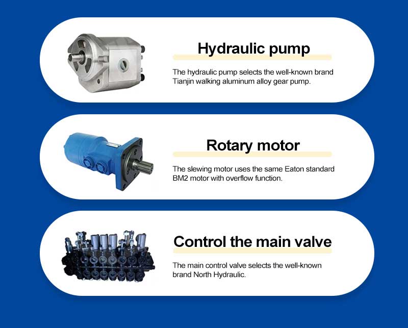 Minikoparka hydrauliczna gąsienicowa o masie 2,5 tony