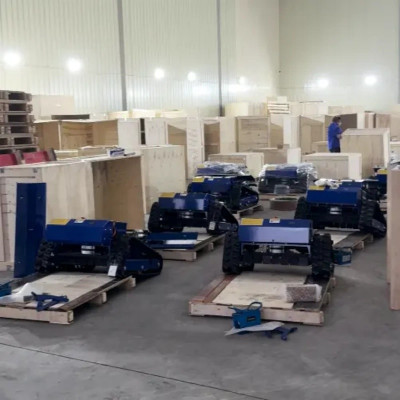 Grasmaaier met afstandsbediening