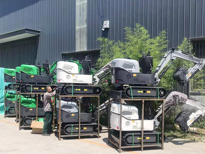 l'utilisation de mini-pelles agricoles