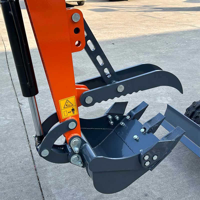 Minikoparka 1t z kabiną