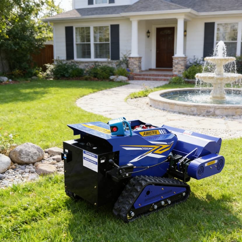 جزازة العشب الدوارة ذات الدوران الصفري AWY-800SM