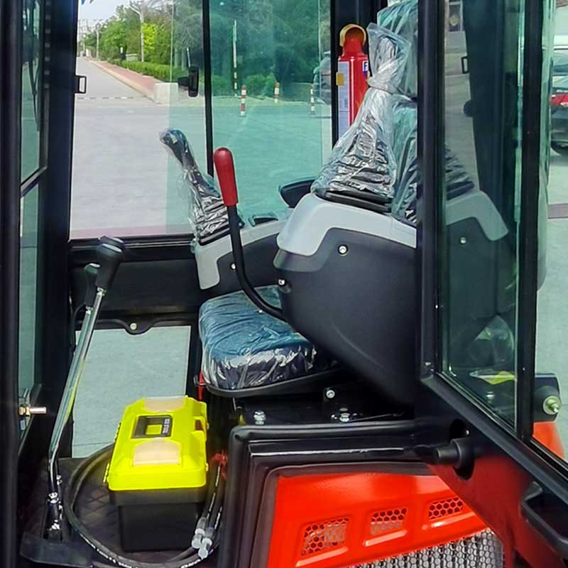 mini-pelle de 1,8 tonne