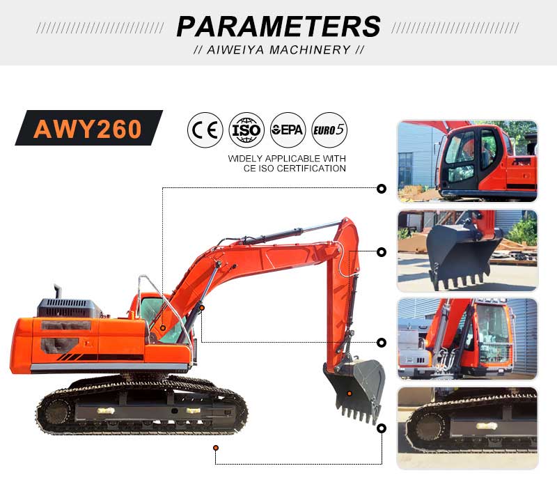 Escavatore da 25 tonnellate