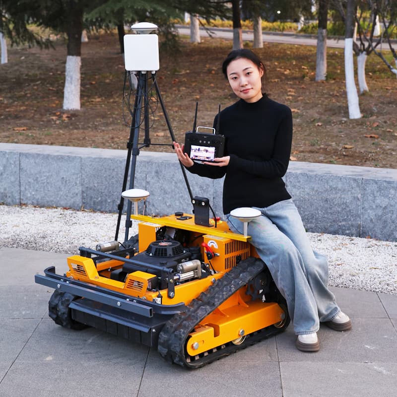 Nagykereskedelmi GPS-es mini mezőgazdasági fűnyíró