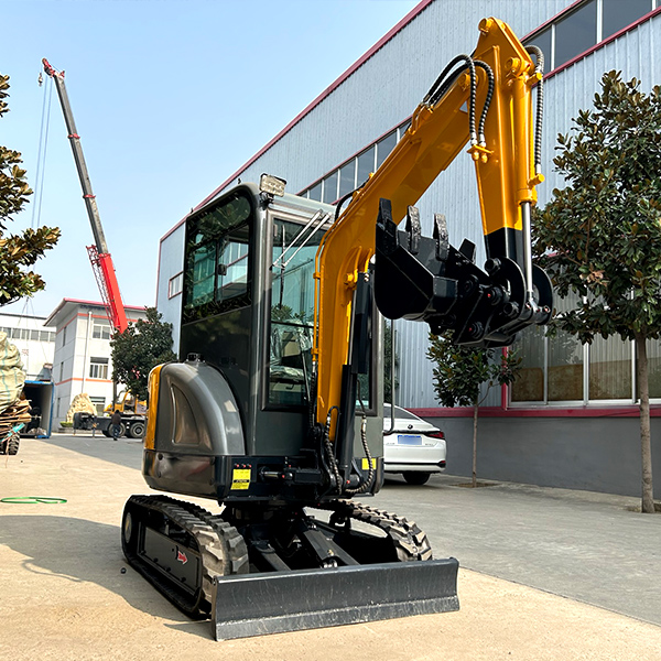 Minigraafmachine van 2 ton